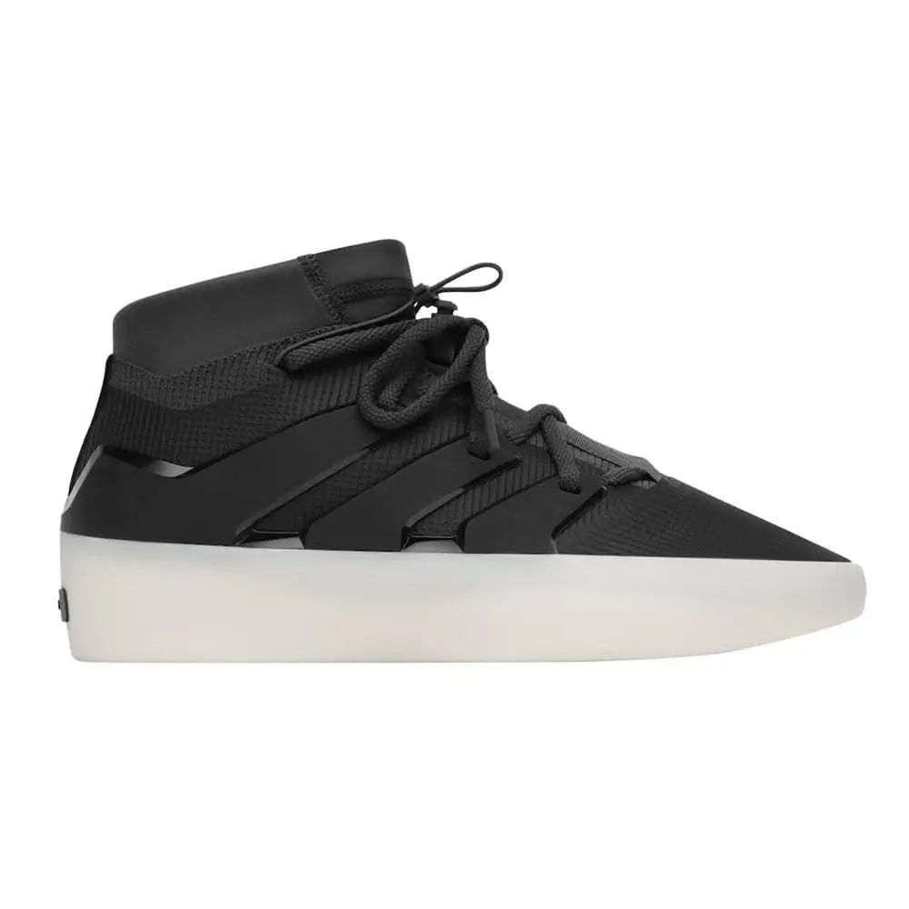 Adidas Fear of God x Athletics I Basketball Lace Up Sneakers IF6680 Size 5 - Carbon/Carbon/Carbon