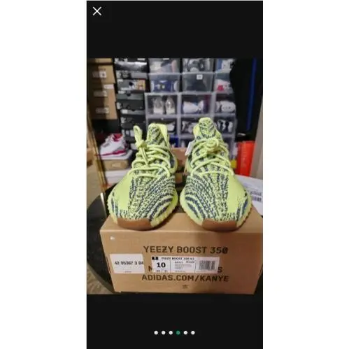 Adidas shoes - adidas Yeezy Boost 350 V2 - B37572 - Yellow (UPC: 0191040406300) 2