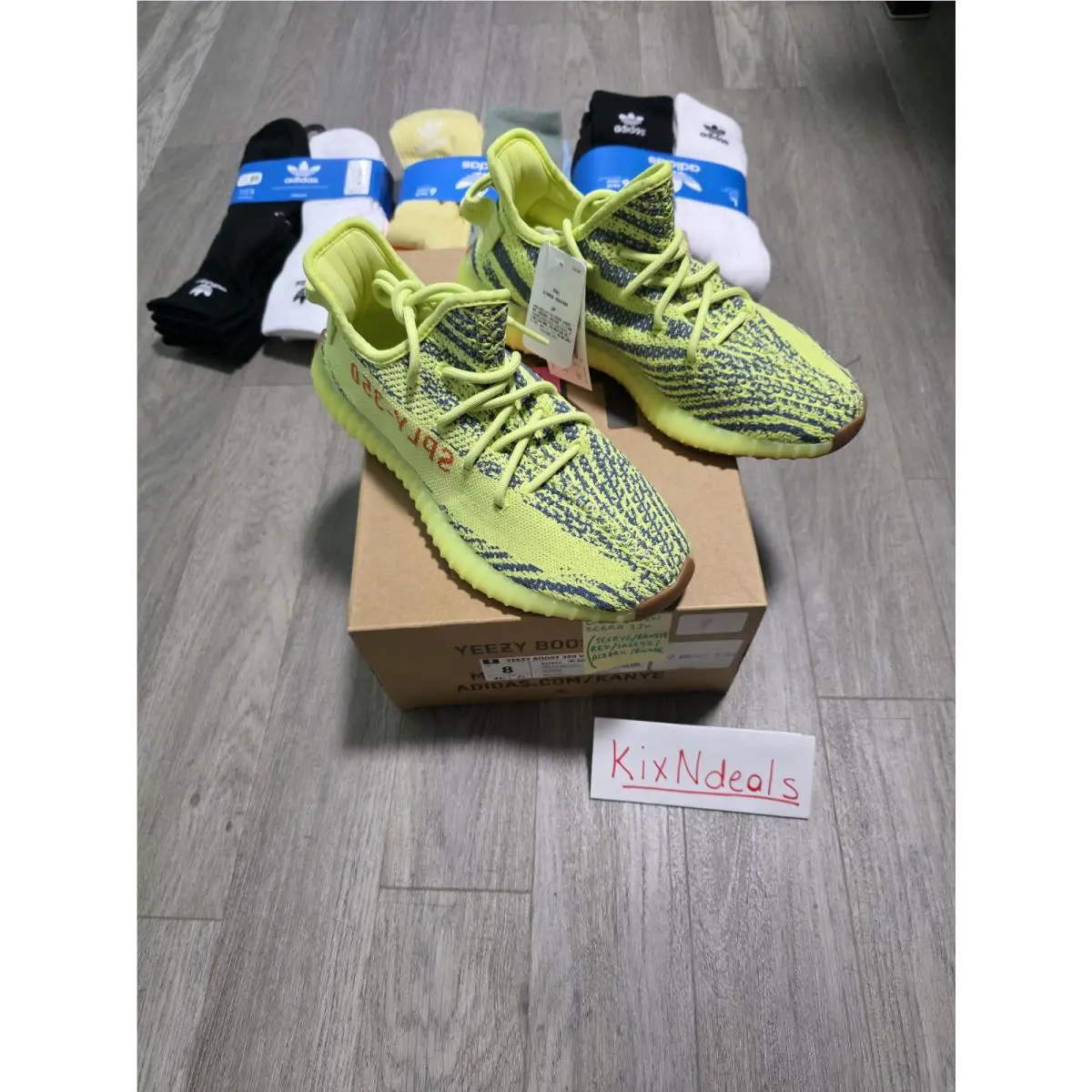 Adidas shoes - adidas Yeezy Boost 350 V2 - B37572 - Yellow 2