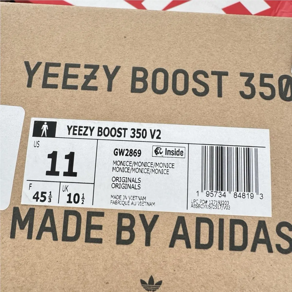 Adidas shoes - adidas Yeezy Boost 350 V2 - GW2869 - Blue 7