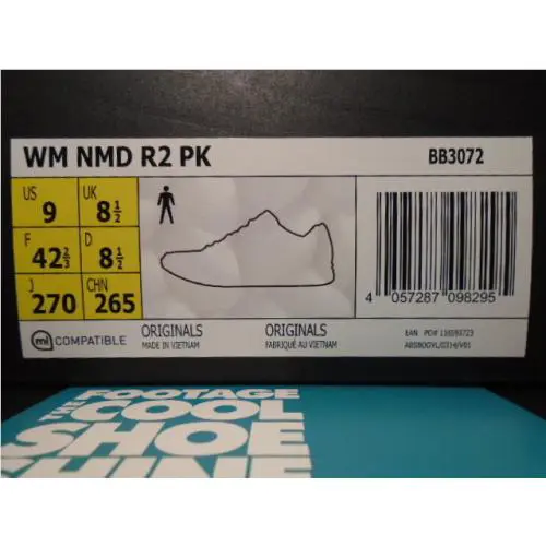 Adidas shoes - Adidas WM NMD R2 PK - BB3072 - Blue 6