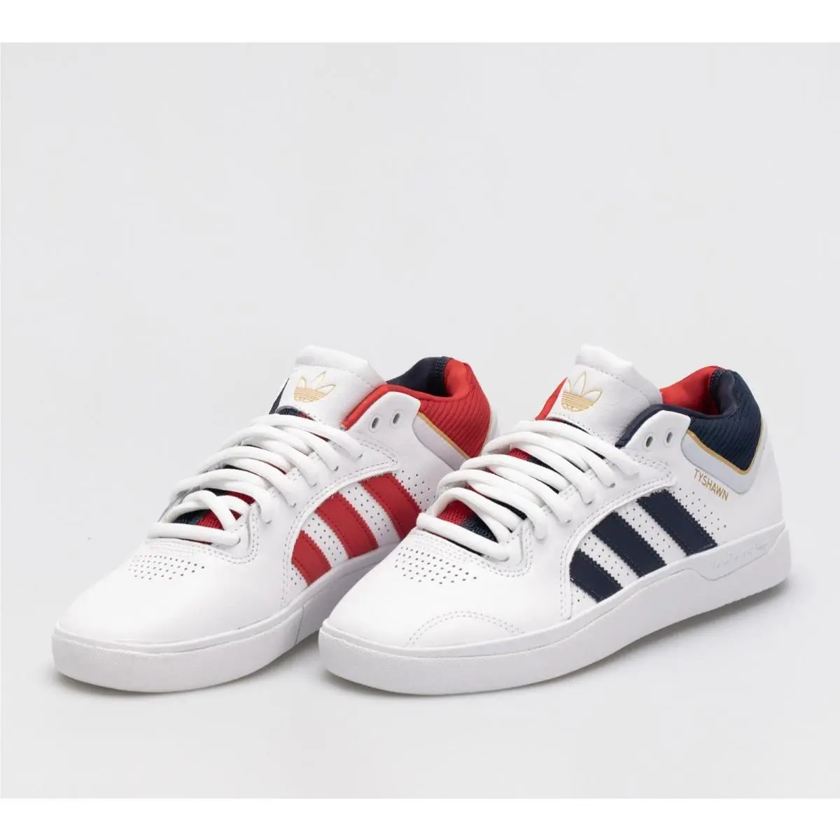 Tyshawn Shoes - GY3663 - Ftwwht/conavy/gold - Men`s US Size 12 by Adidas