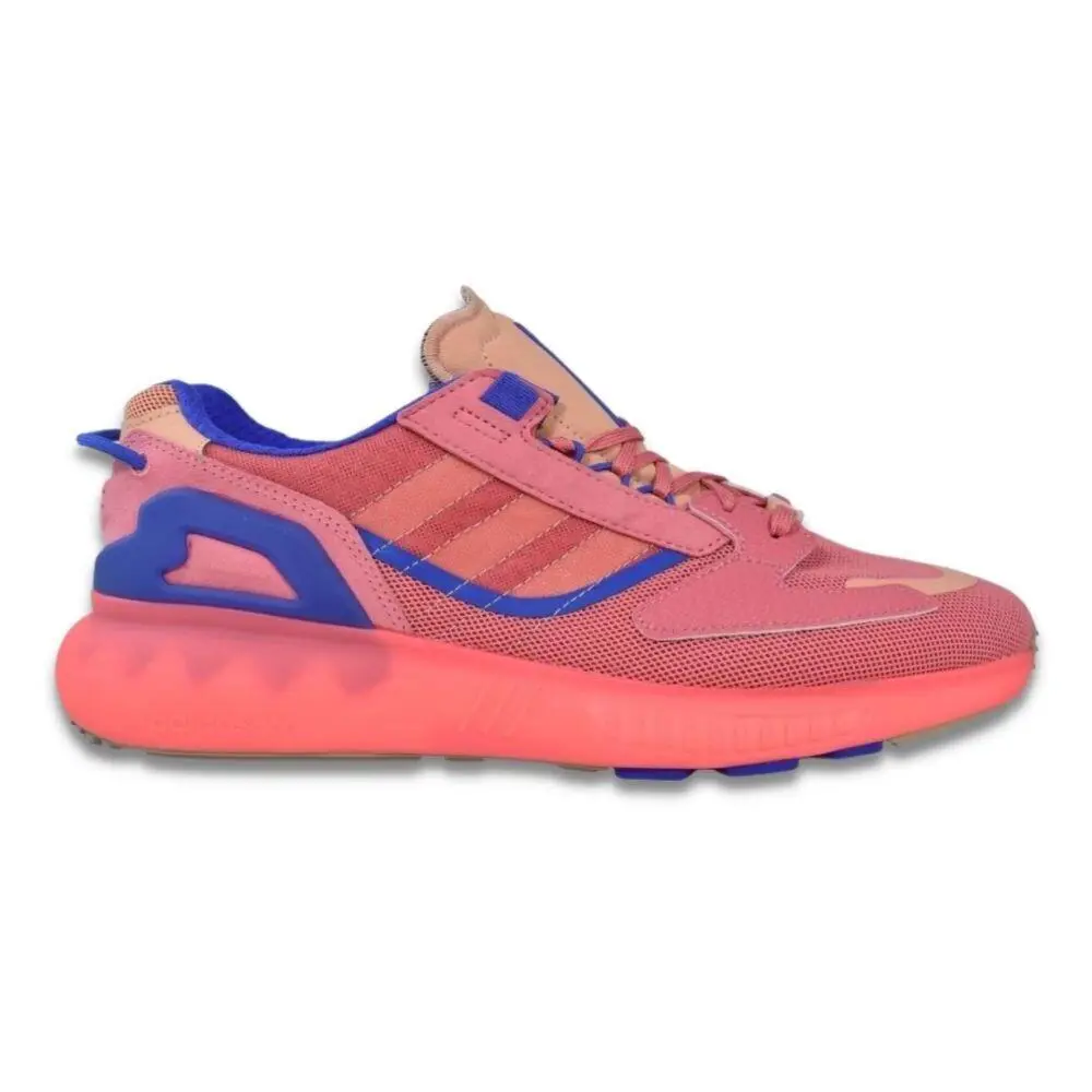 Adidas Women`s ZX 5K Boost Pure `hazy Rose Sonic Ink` GZ7876 Size US 10 NO Lid - Pink