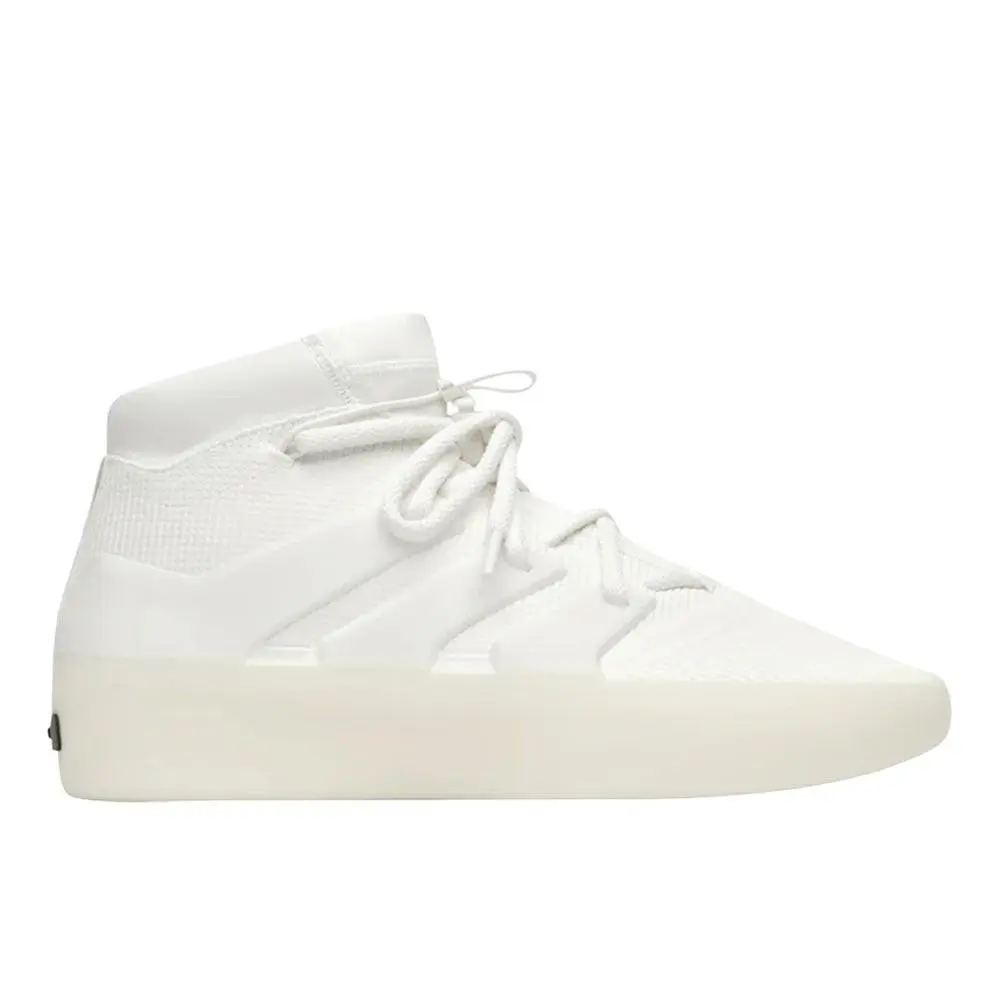 Size 11.5 - Adidas x Fear of God Athletics I Basketball 1 Shoes In White - White