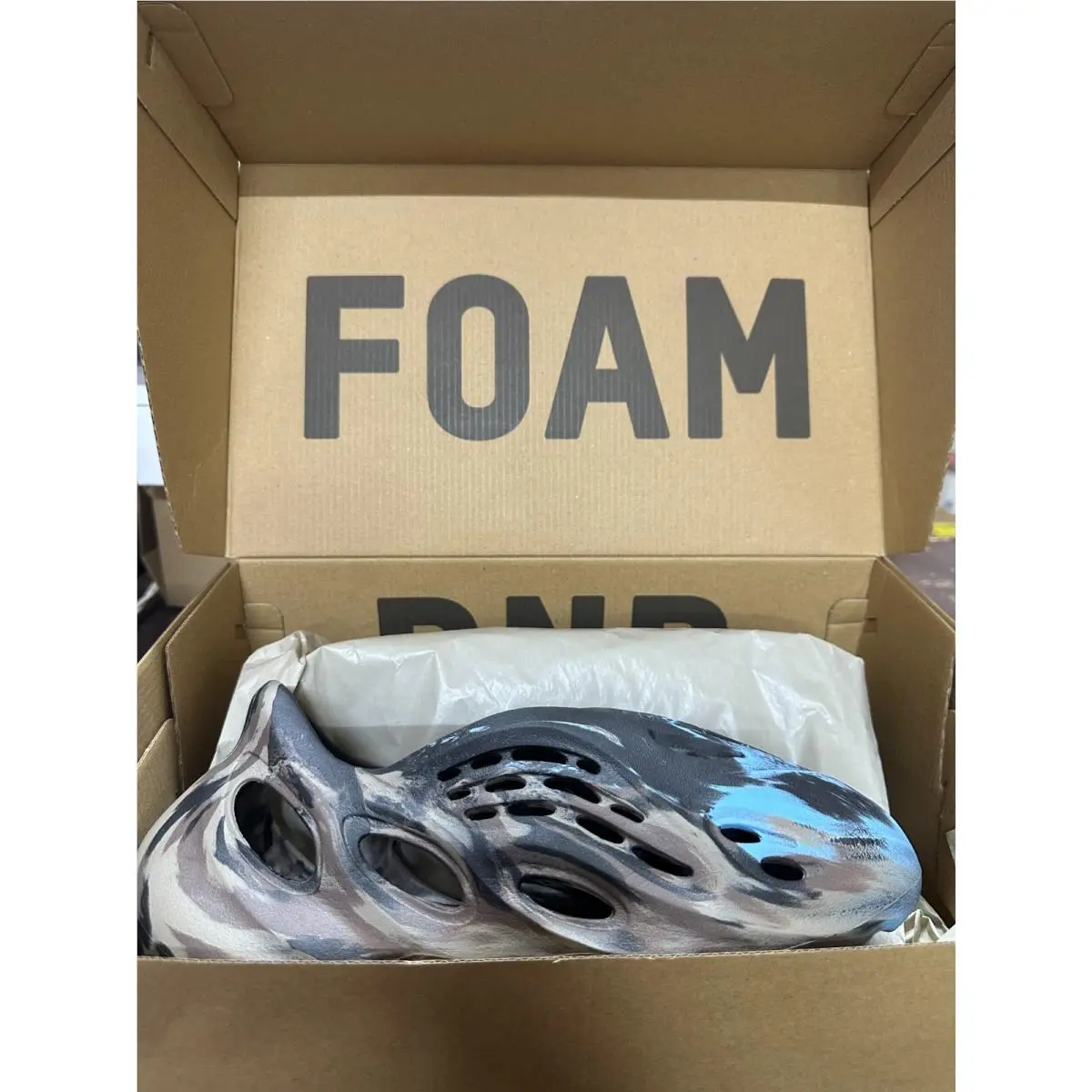Adidas shoes - adidas Yeezy Foam RNNR - Yeezy Foam RNNR - ID4126 - MX Cinder (UPC: 195749994748) 3