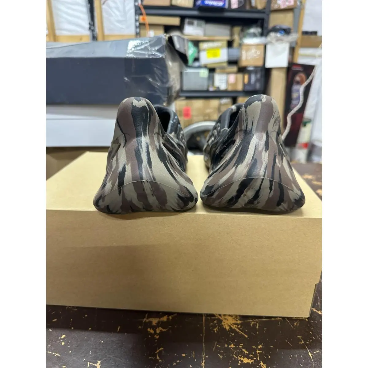 Adidas shoes - adidas Yeezy Foam RNNR - Yeezy Foam RNNR - ID4126 - MX Cinder (UPC: 195749994748) 6