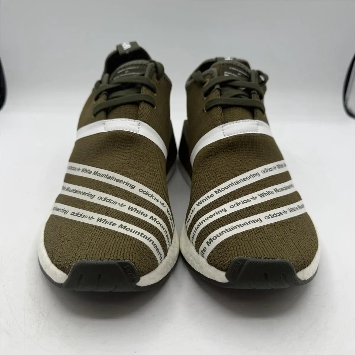 Adidas shoes - adidas White Mountaineering x NMD_R2 Primeknit - CG3649 - Green 2