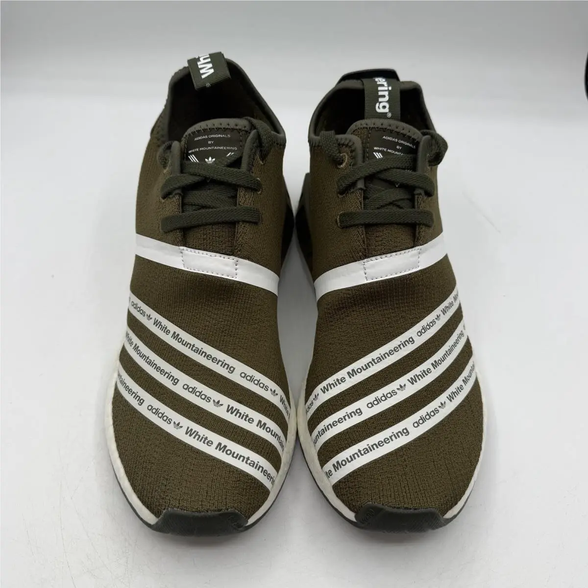 Adidas shoes - adidas White Mountaineering x NMD_R2 Primeknit - CG3649 - Green 3