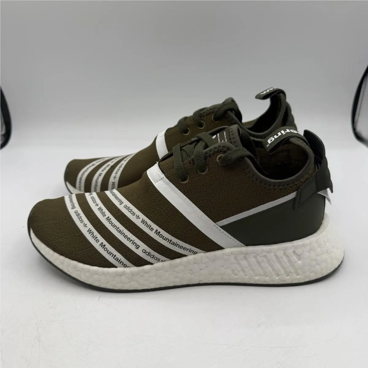 Adidas shoes - adidas White Mountaineering x NMD_R2 Primeknit - CG3649 - Green 4