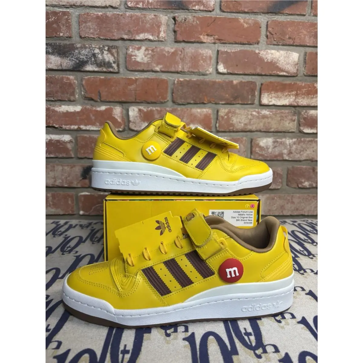 Size 10 - M M’s Adidas Forum `84 Low Peanut Box GY1179