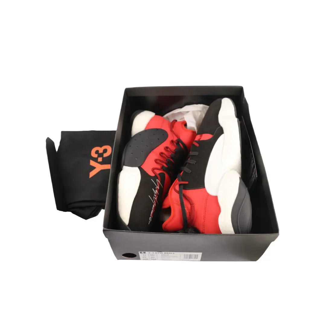 Adidas shoes - adidas Y-3 Yohji - Yohji - BC0338 - Black & Red (UPC: 191523181816) 1