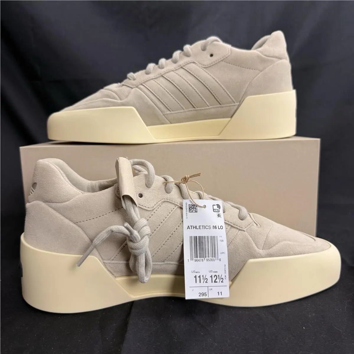 Adidas shoes - adidas Fear Of God Athletics 86 Lo Lace Up - IF6682 - Beige 0