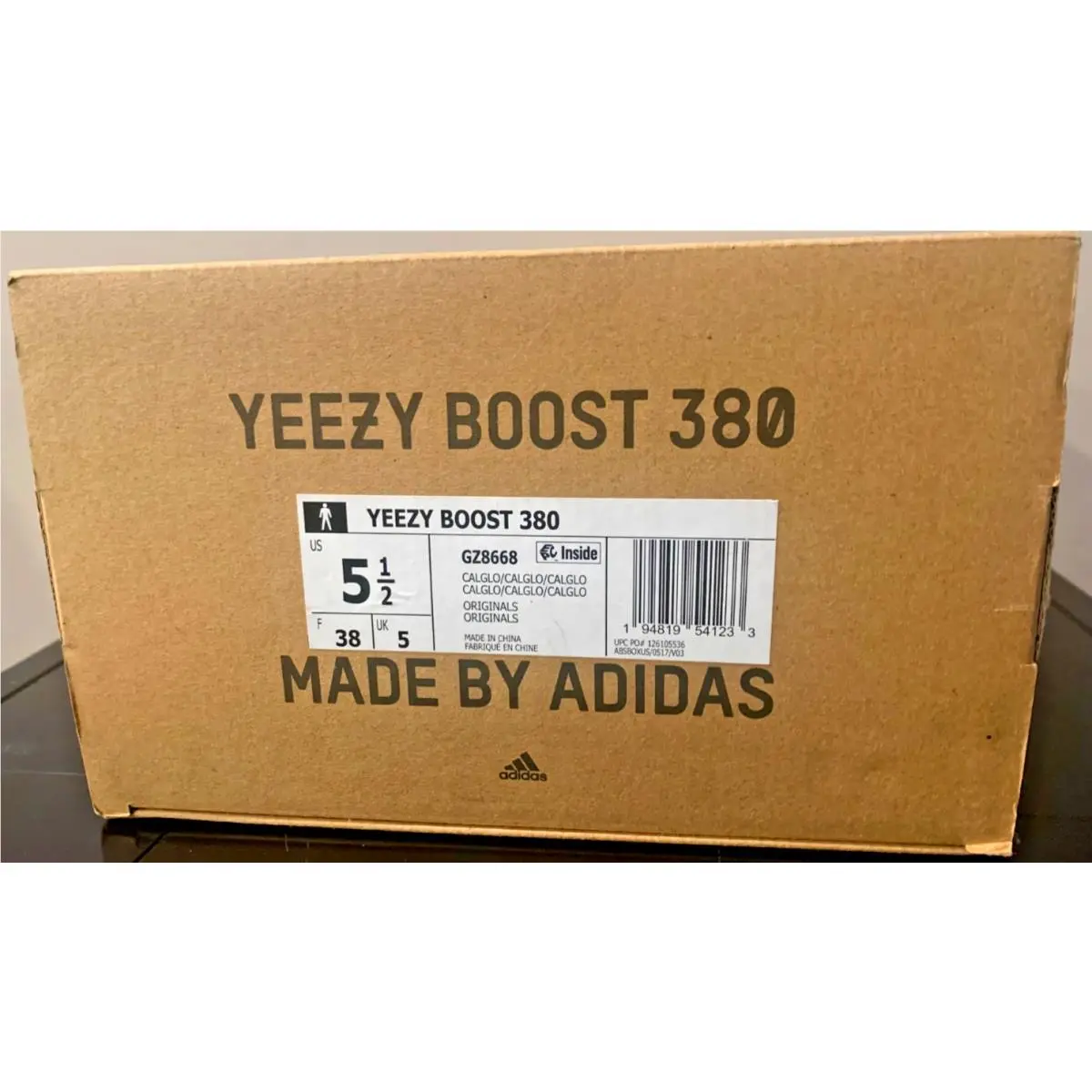 Adidas shoes - adidas Yeezy Boost 380 - Yeezy Boost - GZ8668 - Yellow 4