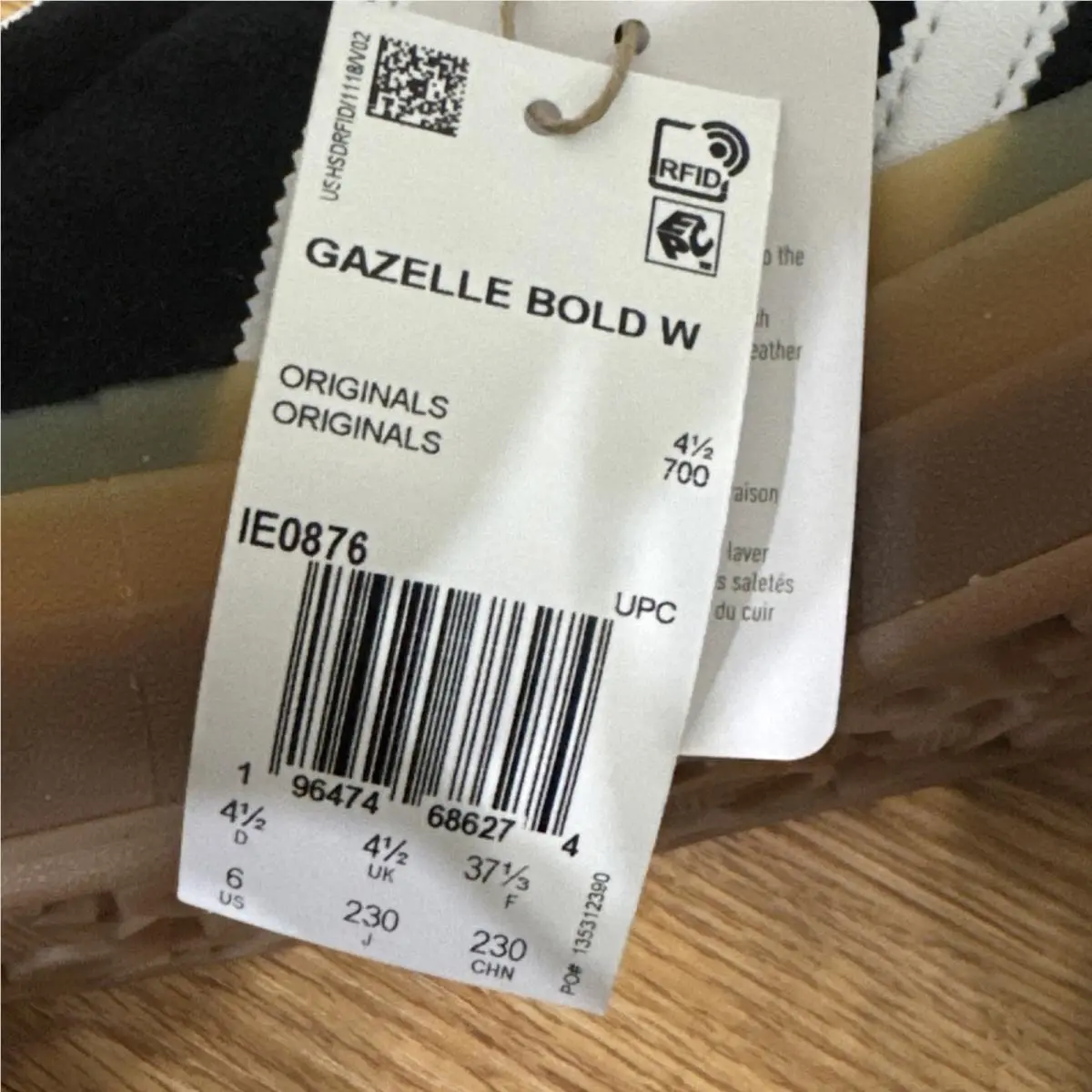 Adidas shoes - Gazelle - Gazelle - IE0876 - Black 5