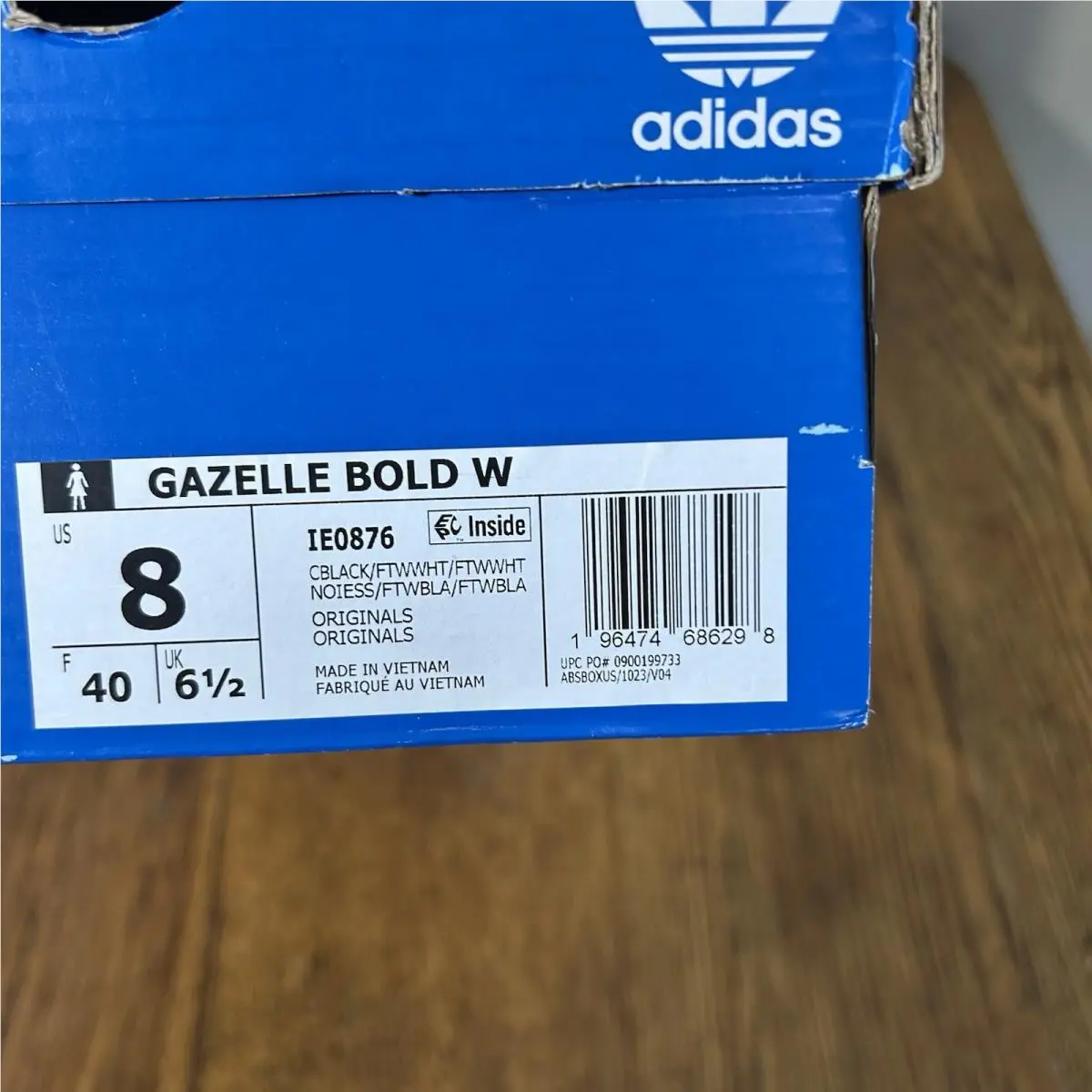 Adidas shoes - adidas Gazelle - Gazelle - IE0876 - Black 6