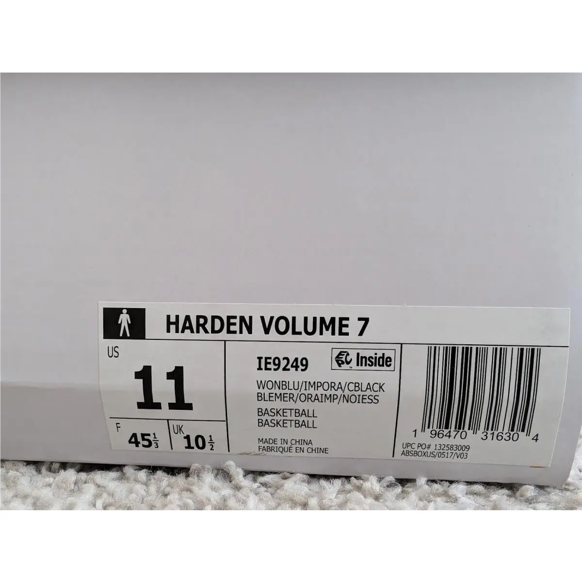 Adidas shoes - adidas Harden - Harden - HP3021 - Gray 8