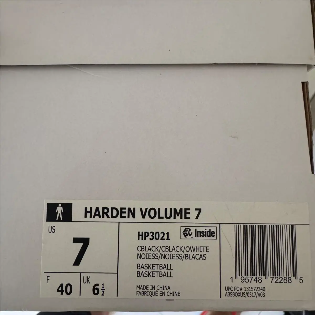 Adidas shoes - adidas Harden Vol. 7 - Harden - HP3021 - Black 6