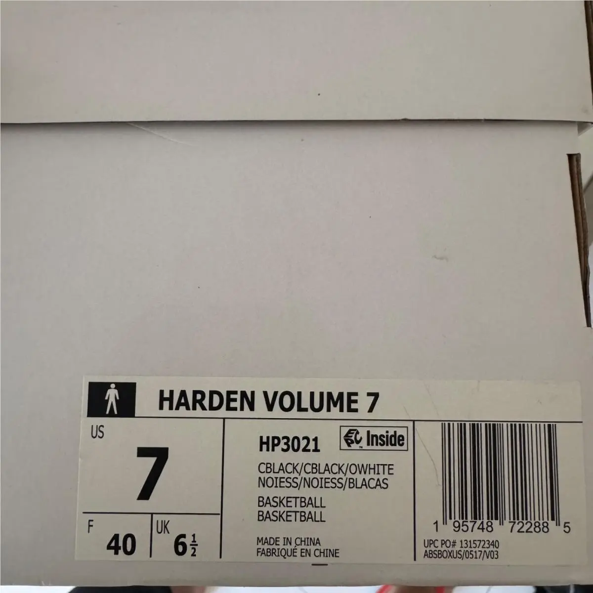 Adidas shoes - adidas Harden Vol. 7 - Harden - HP3021 - Black 6
