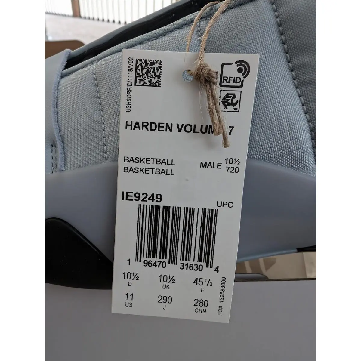 Adidas shoes - adidas Harden - Harden - HP3021 - Gray 9