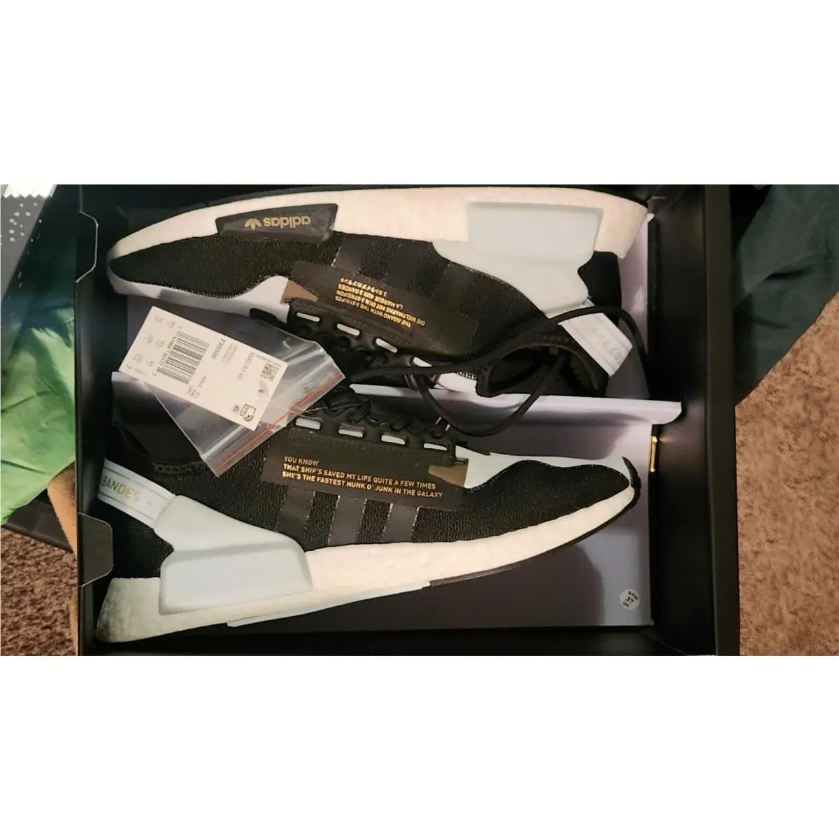 Adidas X Star Wars Nmd R1 V2 Lando Calrissian FX9300 Sneaker Shoes Size 10