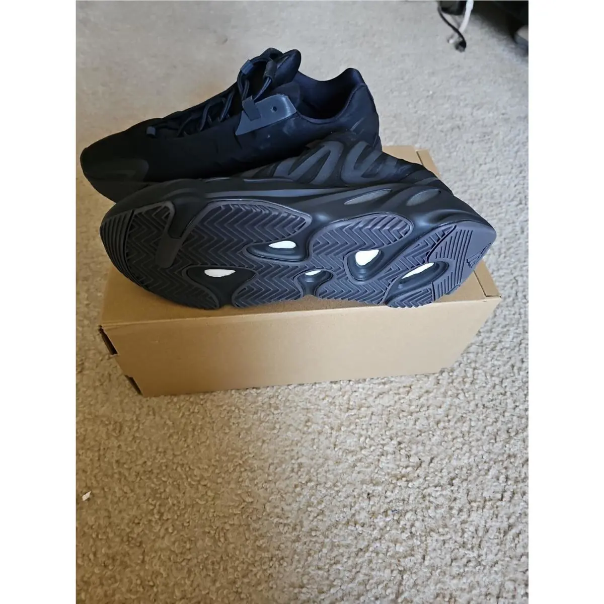 Adidas shoes - adidas Yeezy Boost 700 MNVM - FV4440 - Black 1