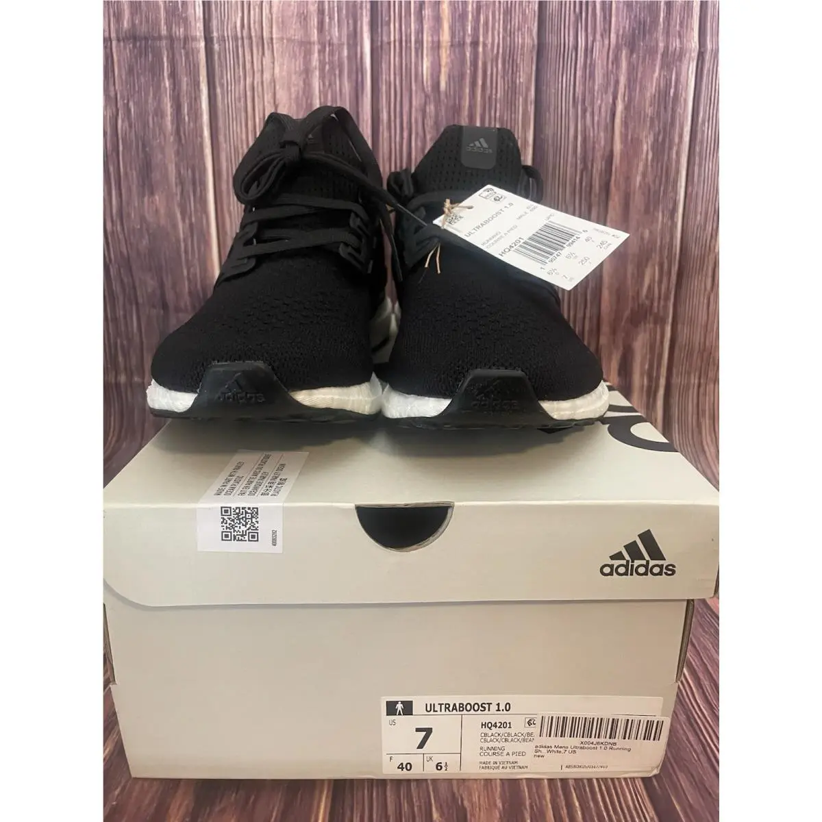Adidas shoes - adidas UltraBoost 1.0 - UltraBoost - HQ4201 - Black 0