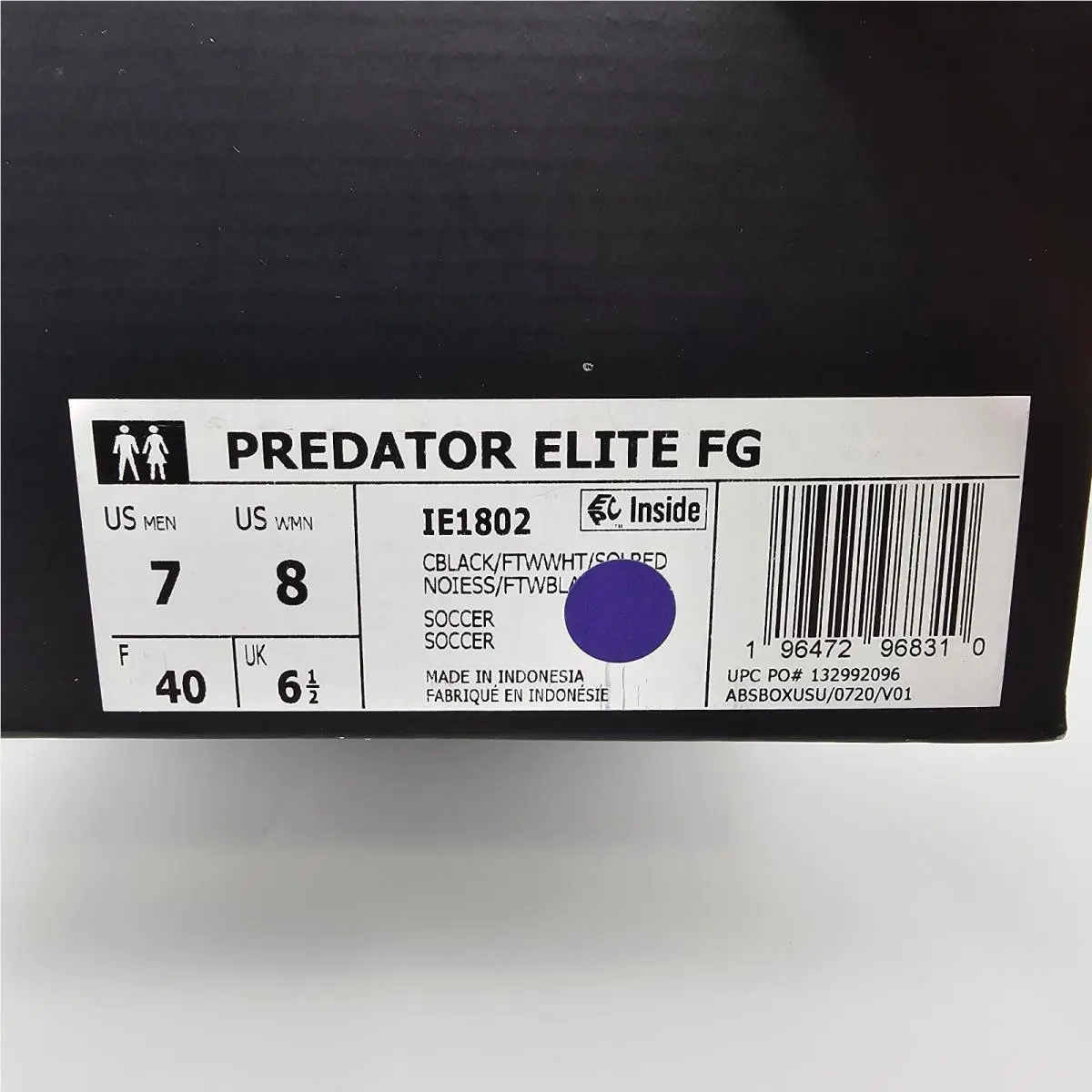 Adidas shoes - adidas Predator Elite - Predator Elite - IE1802 - Black 4