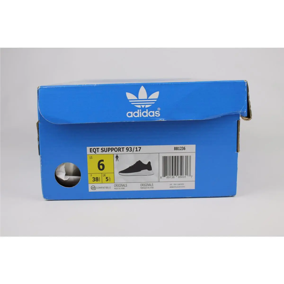 Adidas shoes - adidas EQT Support 93/17 - EQT Support - BB1236 - Black (UPC: 0889136950317) 5