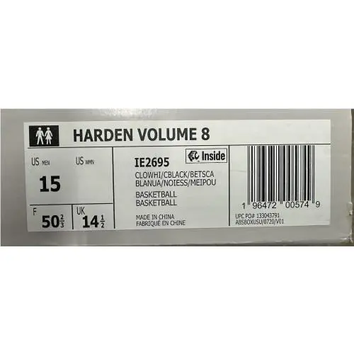 Adidas shoes - adidas Harden Vol. 8 - Harden - IE2695 - White 2