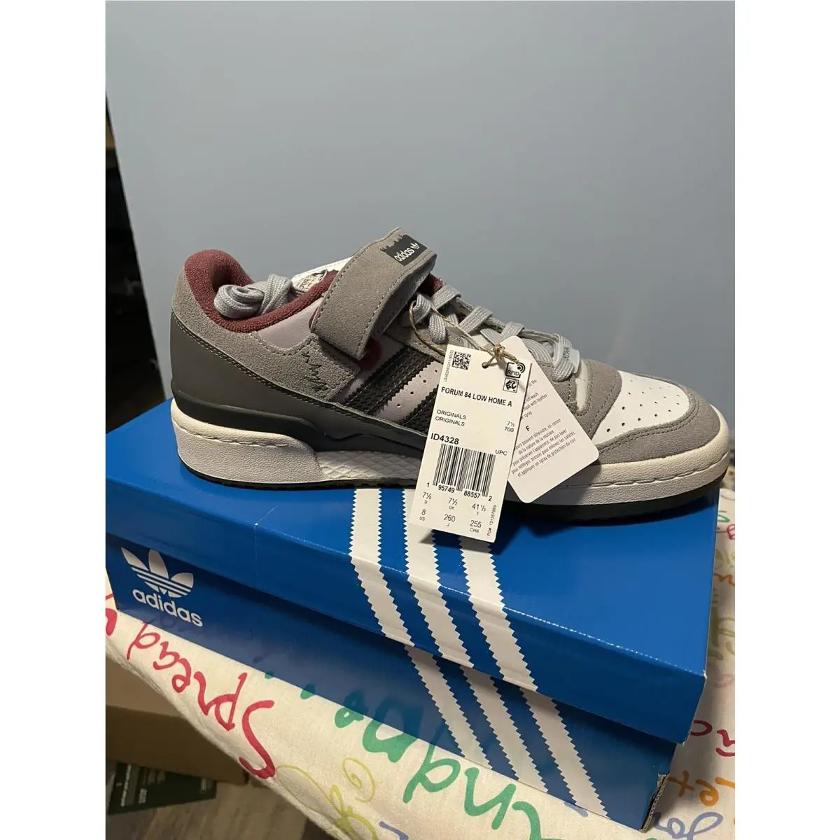 Adidas shoes - adidas Forum 84 - Forum - ID4328 - Gray (UPC: 195749885732) 7
