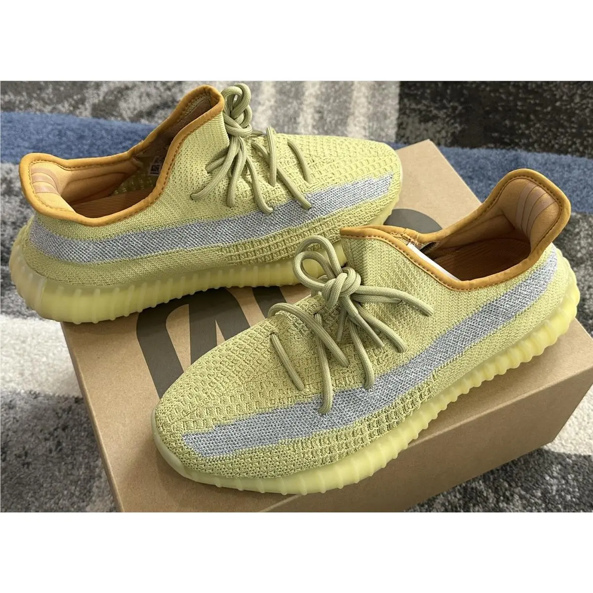 Adidas shoes - adidas Yeezy Boost 350 - Yeezy Boost - FX9034 - Yellow (UPC: 0191984195964) 1