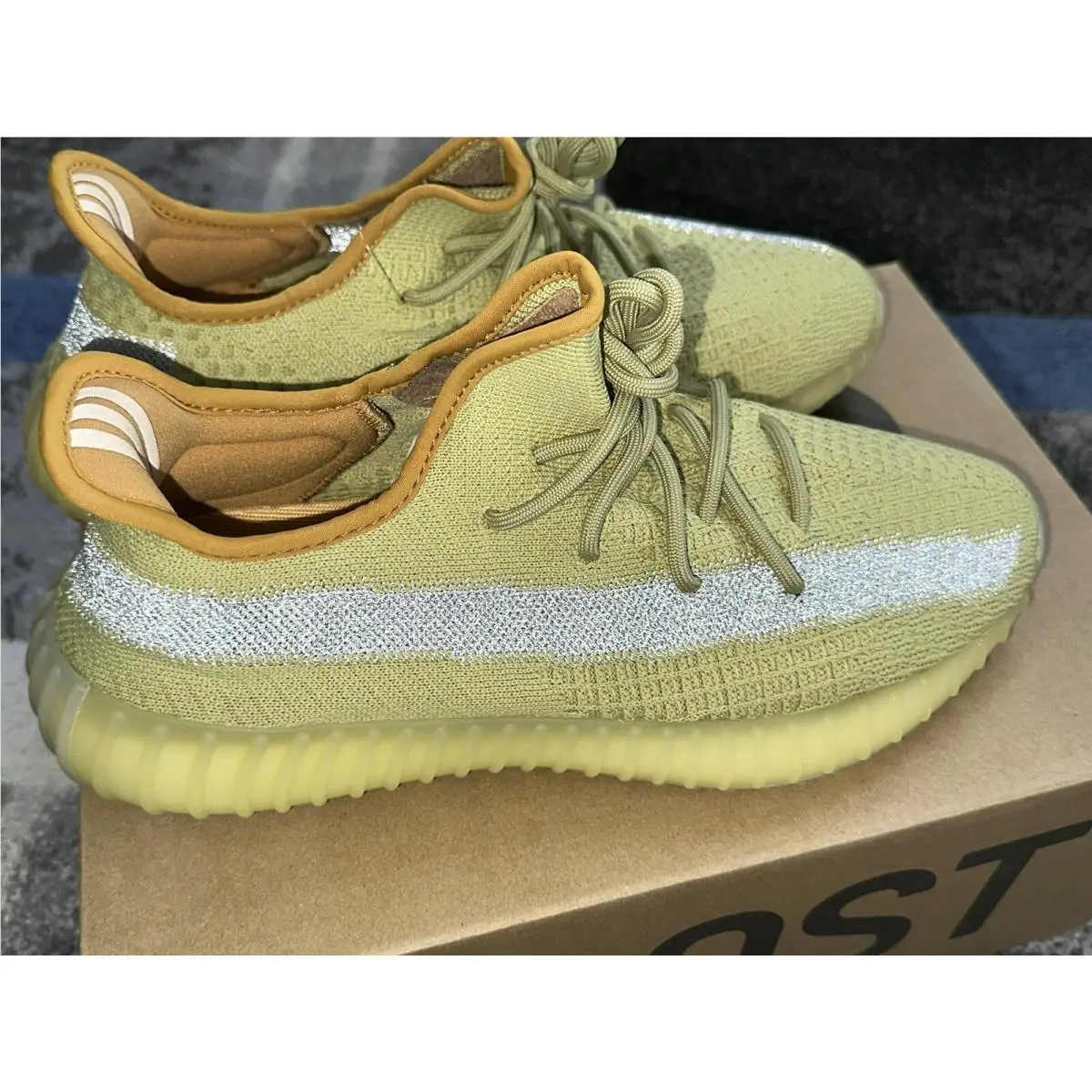 Adidas shoes - adidas Yeezy Boost 350 - Yeezy Boost - FX9034 - Yellow (UPC: 0191984195964) 6
