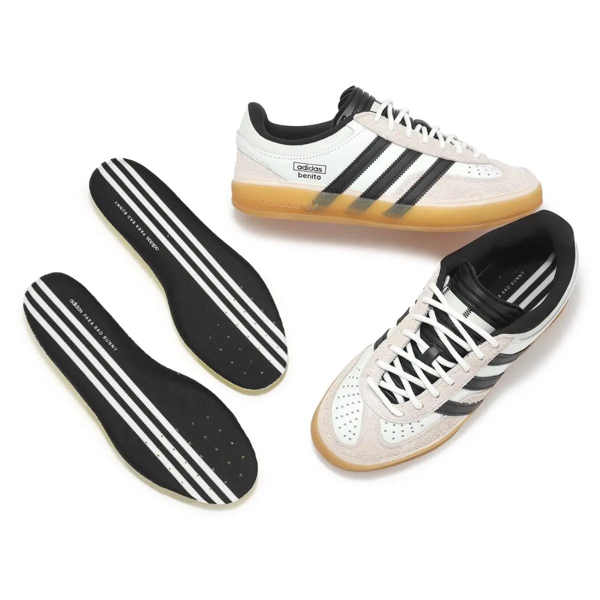 Adidas shoes - adidas Gazelle Indoor Bad Bunny - IF9735 - White 3