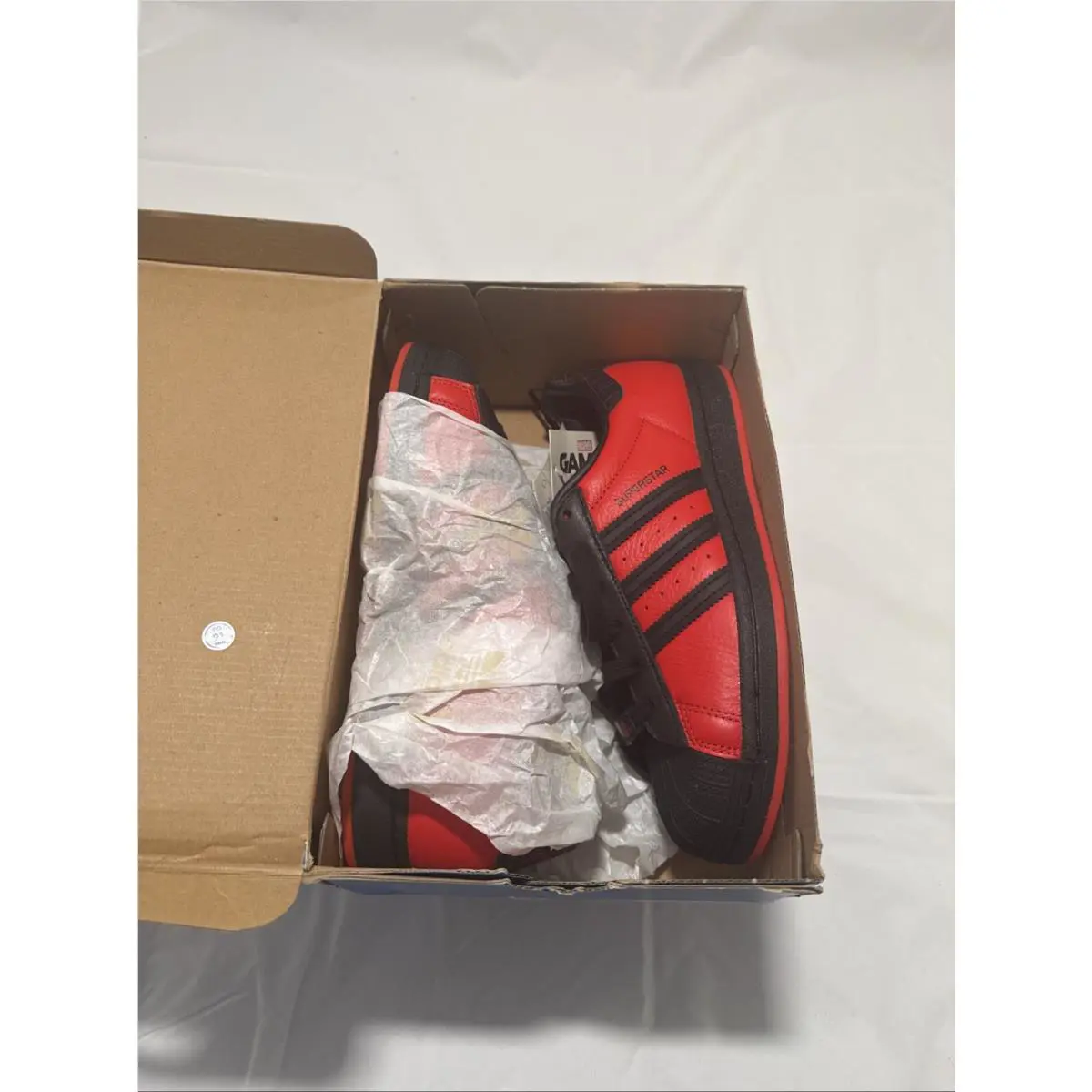 Adidas shoes - adidas Marvel x Playstation x Superstar - GV7128 - Core Black/Core Black/Red 3