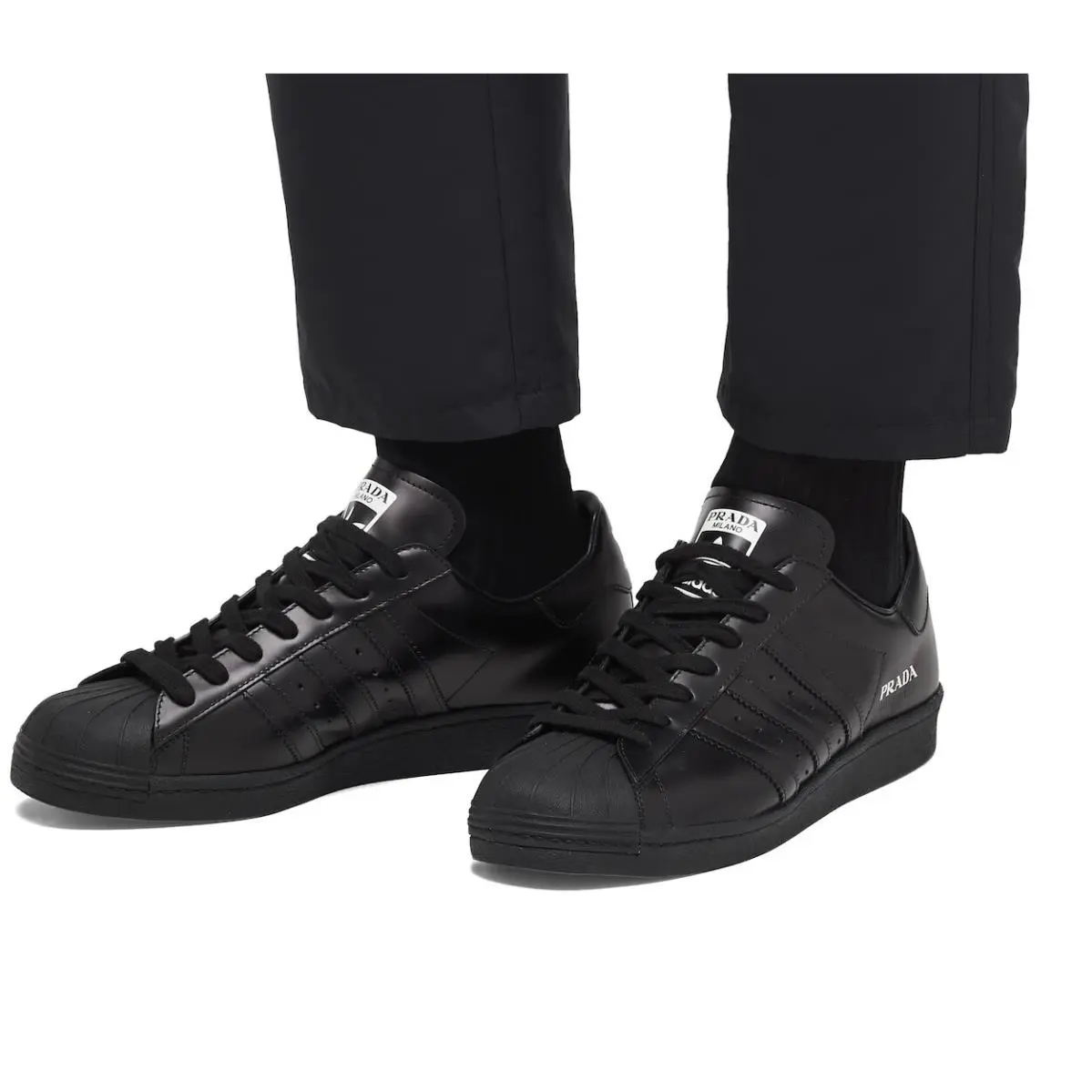 Adidas shoes - PRADA Superstar FW6679 - PRADA Superstar - FW6679 - Black/Black (UPC: 191983948417) 5