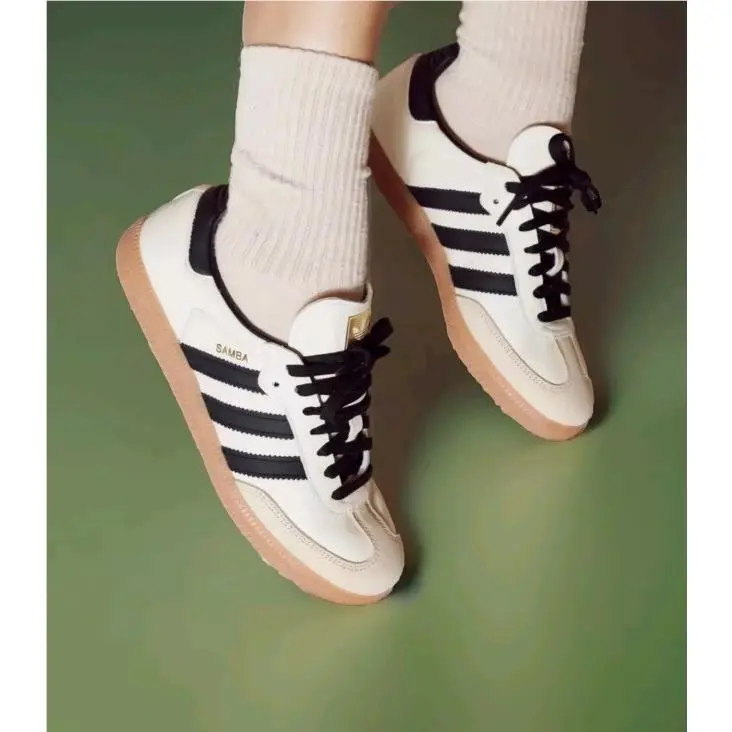Adidas shoes - adidas Samba - Samba - ID0478 - CREAM WHITE/CORE BLACK/SAND STRATA 0