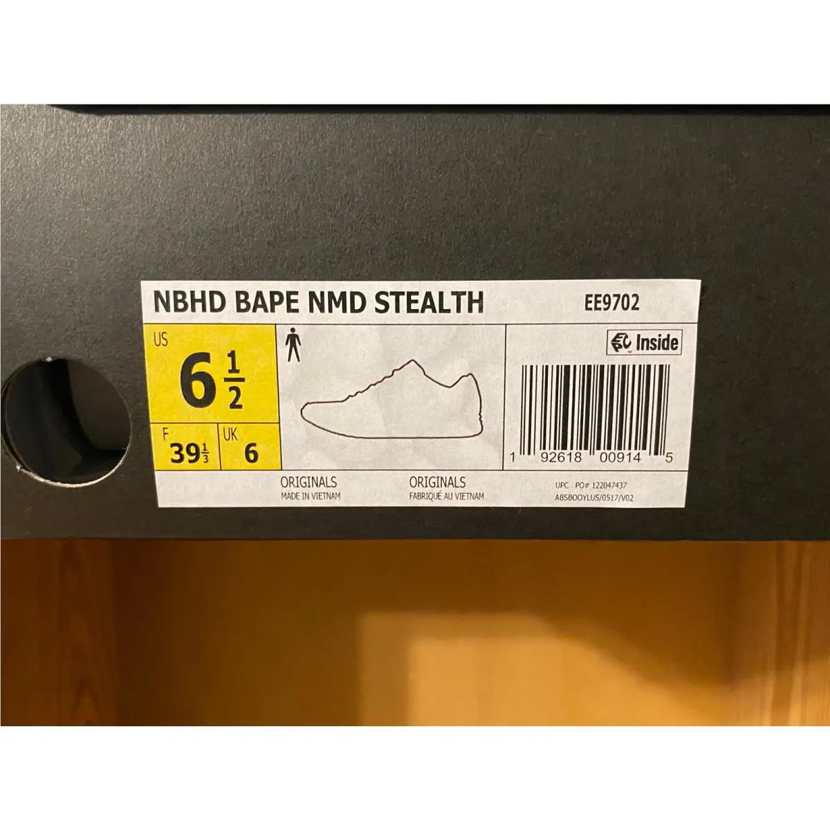 Adidas shoes - NMD - NMD - EE9702 - Black (UPC: 192618009145) 9