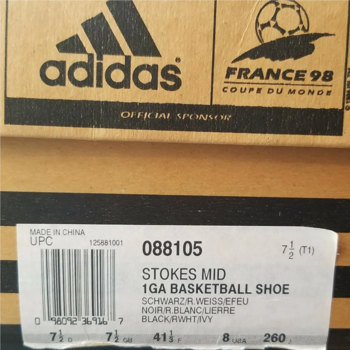 Adidas shoes - adidas Stokes - Stokes - 088105 - White (UPC: 098092369167) 5