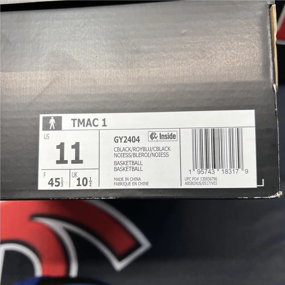 Adidas shoes - adidas T-Mac 1 - GY2404 - Black 4