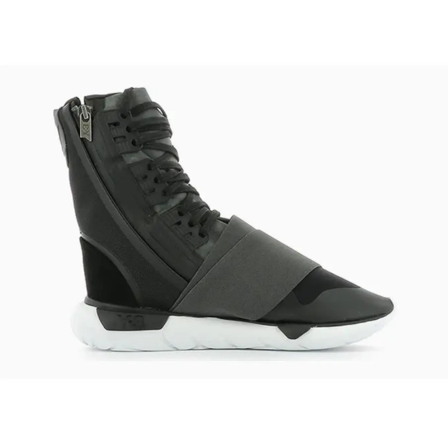 Adidas shoes - adidas Men`s 7.5 (Women`s 9) Y-3 Qasa Boot `Charcoal Black` BB480 - BB4803 - Black (UPC: 889136352593) 0