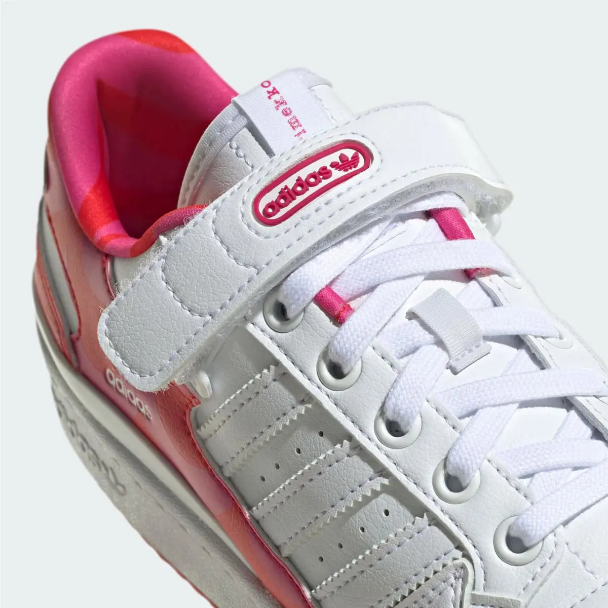 Adidas shoes - Adidas Originals Marimekko Forum - Originals Marimekko Forum - H00645 - Team Real Magenta / Vivid Red / Cloud White (UPC: 194818358986) 7