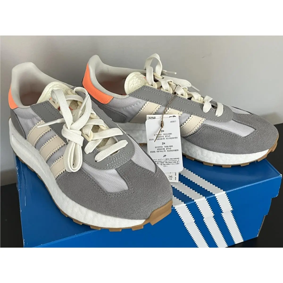 Adidas Retropy E5 Originals Shoes Sneakers Dash Grey/ White GW6777 Mens 8.5