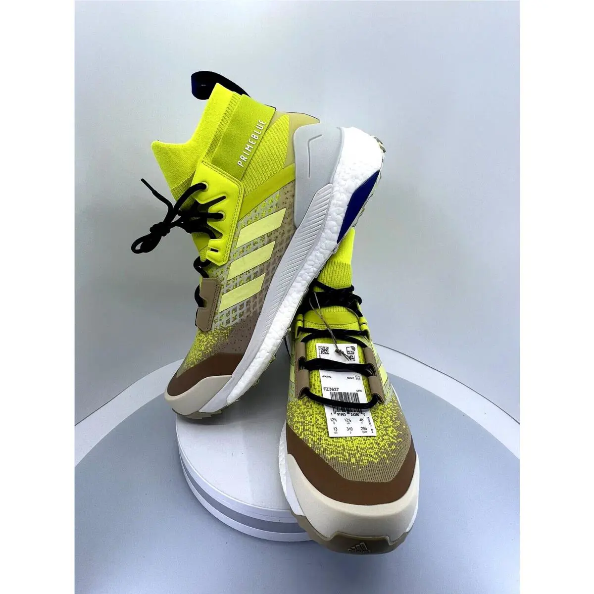 Adidas shoes - Adidas Terrex Free Hiker PrimeBlue PrimeKnit - FZ3627 - Multicolor 9
