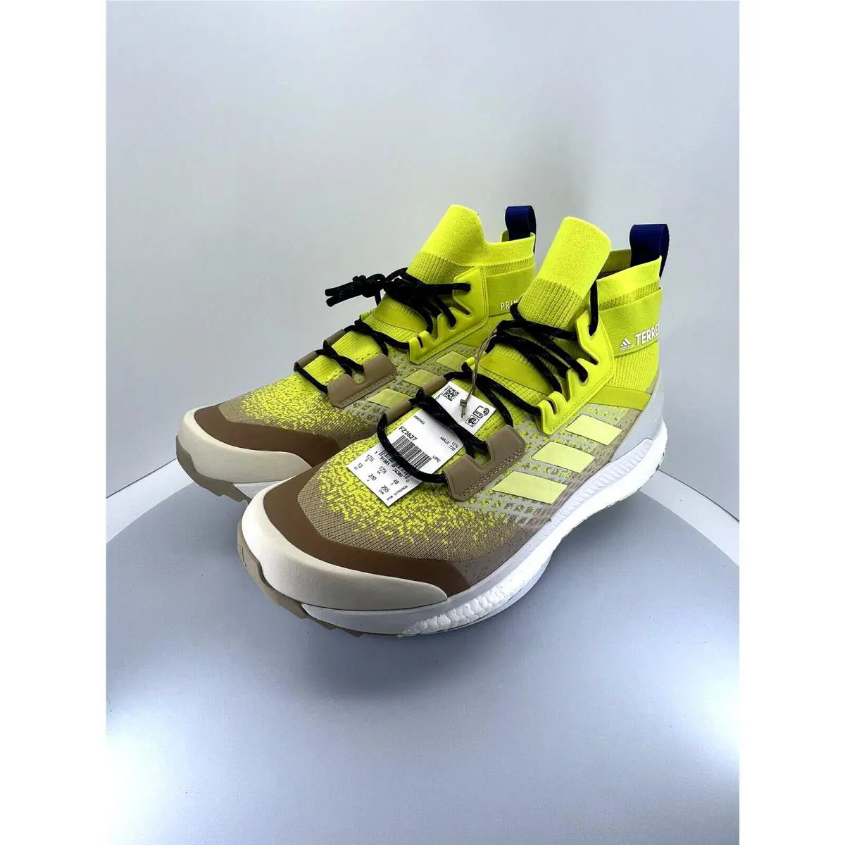 Adidas shoes - Adidas Terrex Free Hiker PrimeBlue PrimeKnit - FZ3627 - Multicolor 3