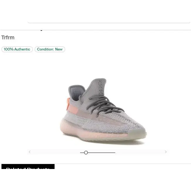 Adidas shoes - adidas Yeezy Boost 350 - Yeezy Boost - EG7492 - Gray 5