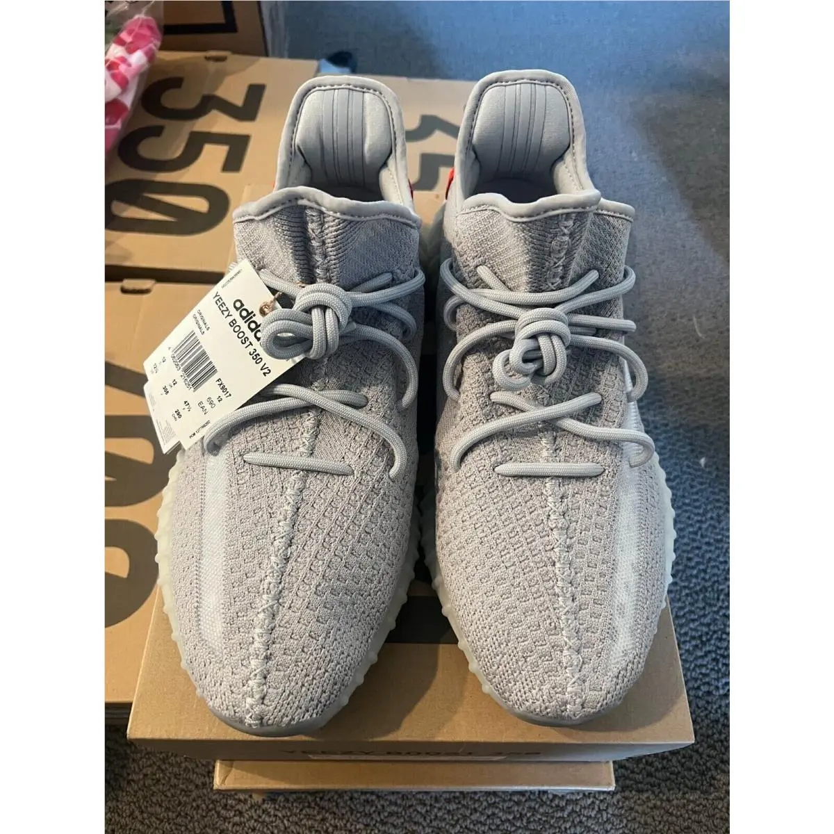 Adidas shoes - adidas Yeezy Boost 350 - Yeezy Boost - EG7492 - Gray 1