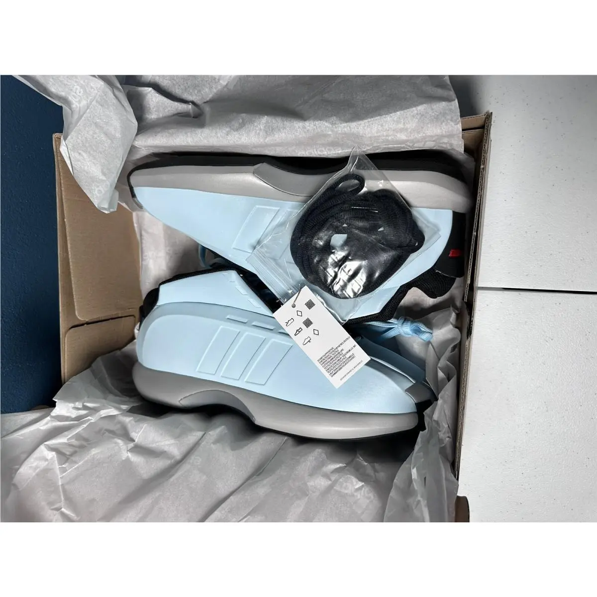 Adidas shoes - adidas Crazy 1 Kobe - Crazy Kobe - G99417 - Blue 4
