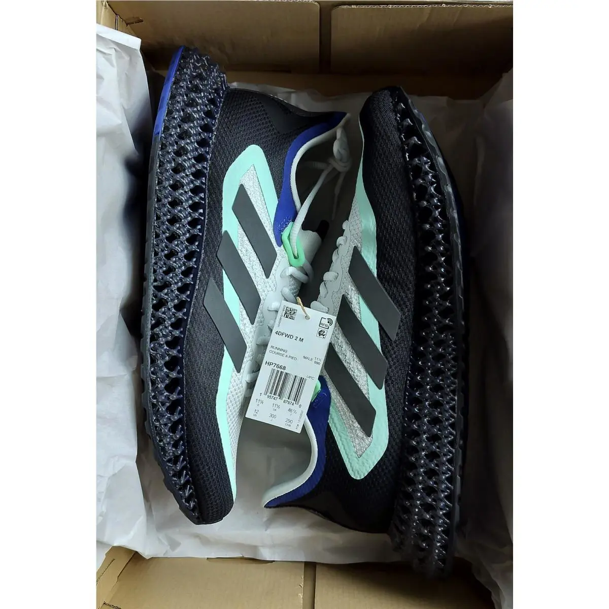 Adidas shoes - adidas 4DFWD - HP7668 - Black 7