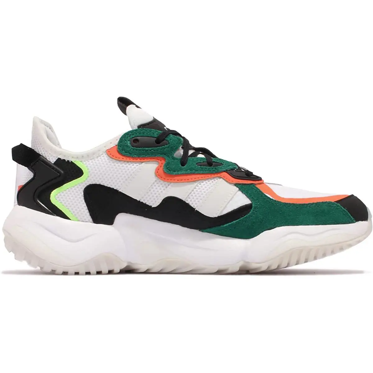 Adidas shoes - White / Green / Black / Orange - GY3711 2