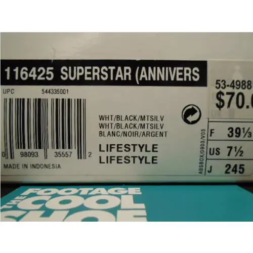 Adidas shoes - Adidas Superstar - Superstar - 116425 - White 7